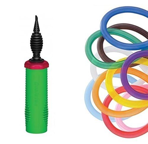 Qualatex Hand Held Air Inflator - Double Action Balloon Pump (2 Pack) - Image 2